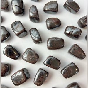 Tumbled Hematite Crystal, Crystal Tumble, Crystal, Minerals, Pocket Stone